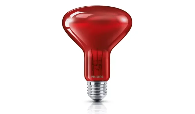 Philips R95 IR 100W Red hard 230V E27