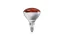 Philips BR125 IR 150W Red 230-250V E27